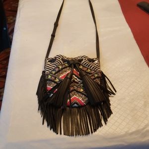 Rebecca Minkoff mini cross-body beaded bag